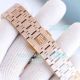 GRF Luxury Clone AP Royal Oak Frosted Gold Rainbow Skeleton Dial Rose Gold Watch (7)_th.jpg